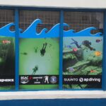 scuba diving shop front